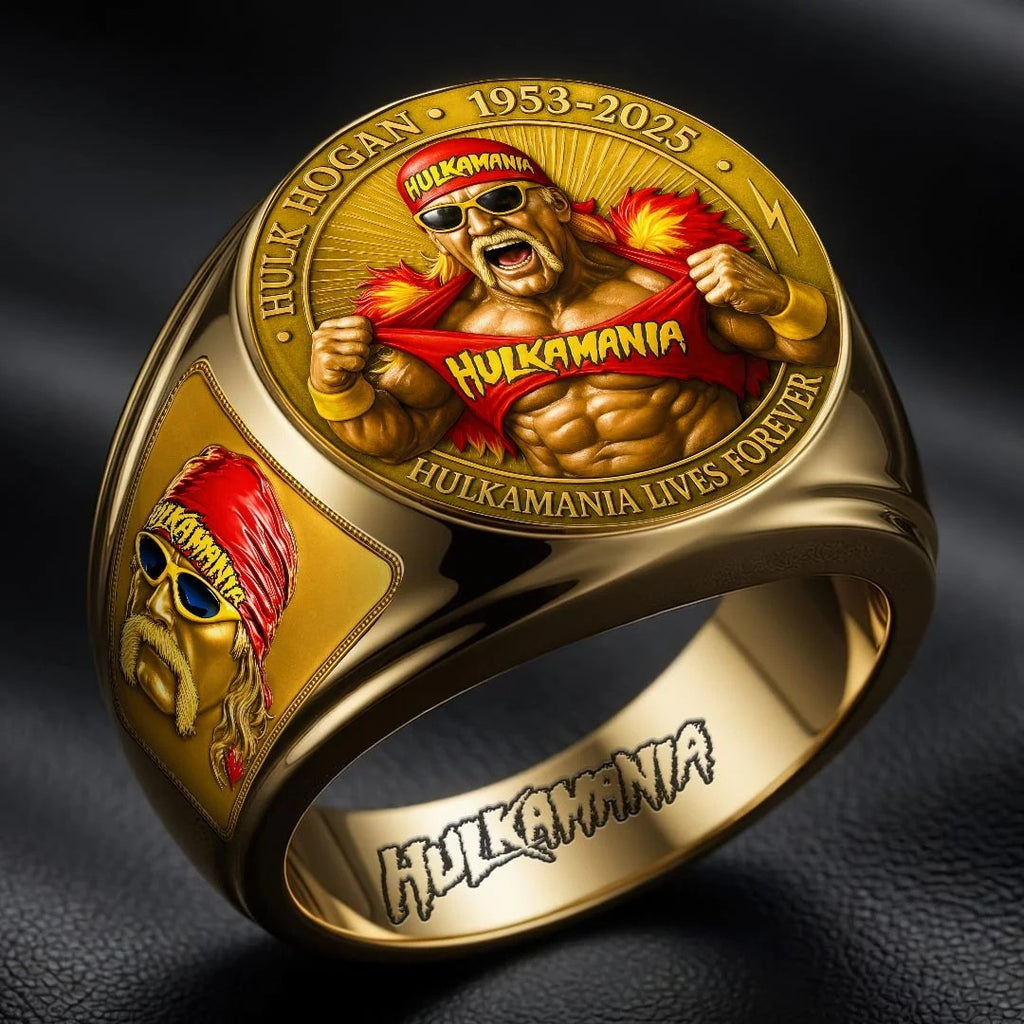 Hulk Hogan 3D Engraved Ring – HOATT20485