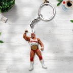 Hulk Hogan Custom Shape 2-sided Keychain – TANTN 15040
