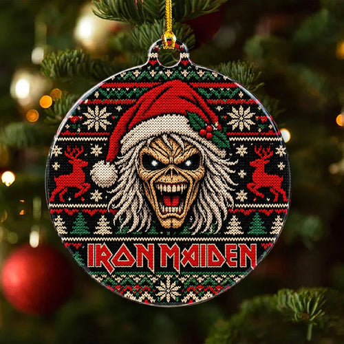 Iron Maiden Custom Shape 2-side Printed Acrylic Ornament – GNE8810