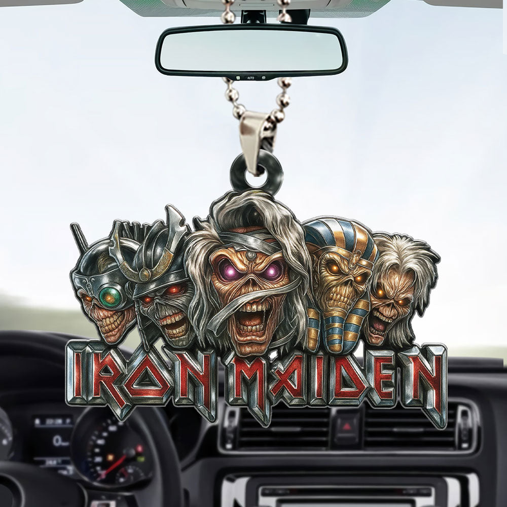 Iron Maiden Custom shape 2-sided Acrylic Car Ornament – TMTHU2157