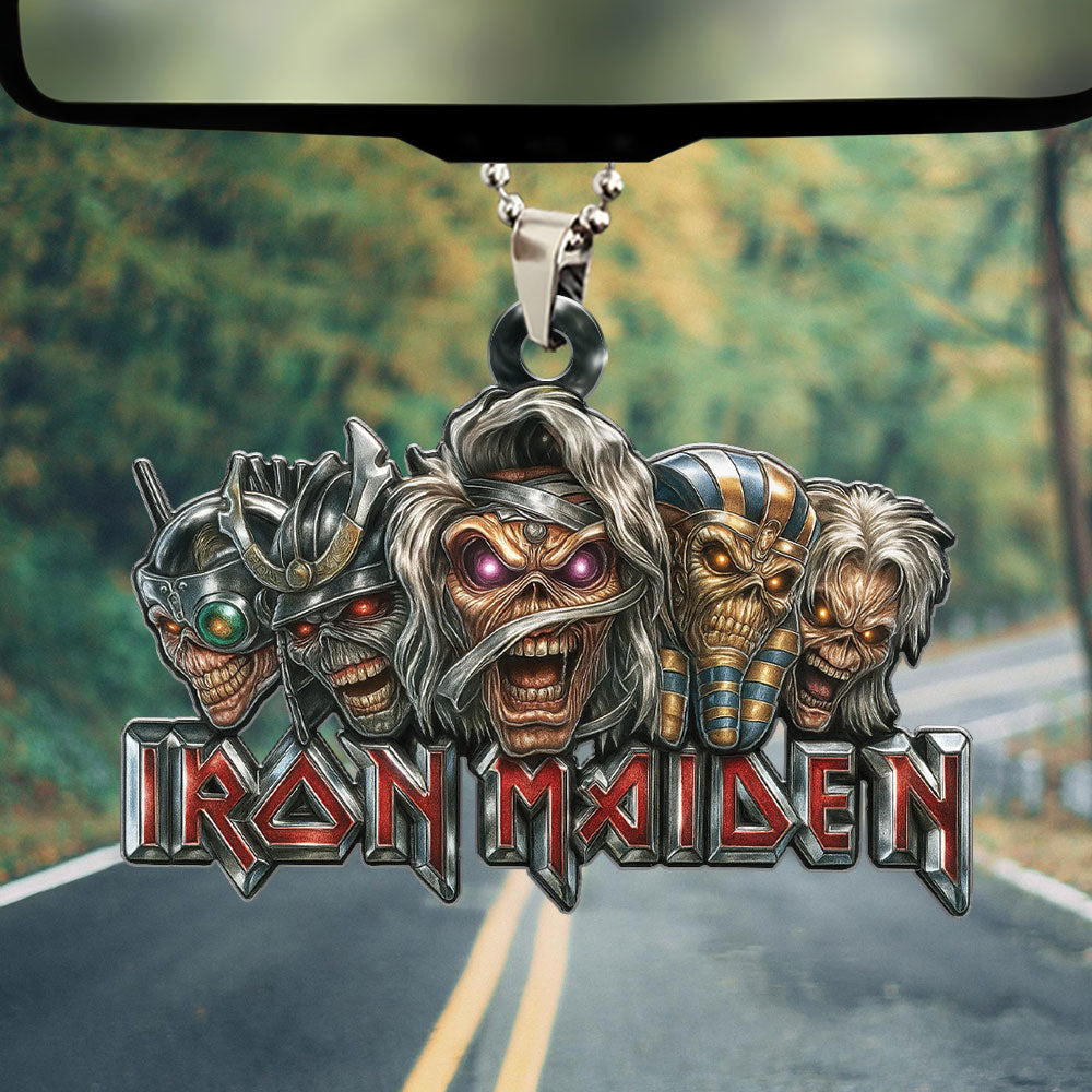 Iron Maiden Custom shape 2-sided Acrylic Car Ornament – TMTHU2157