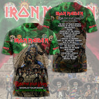 Iron Maiden 3D Apparel – TMTHU1124