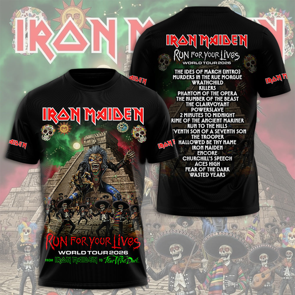 Iron Maiden 3D Apparel – TMTHU1131