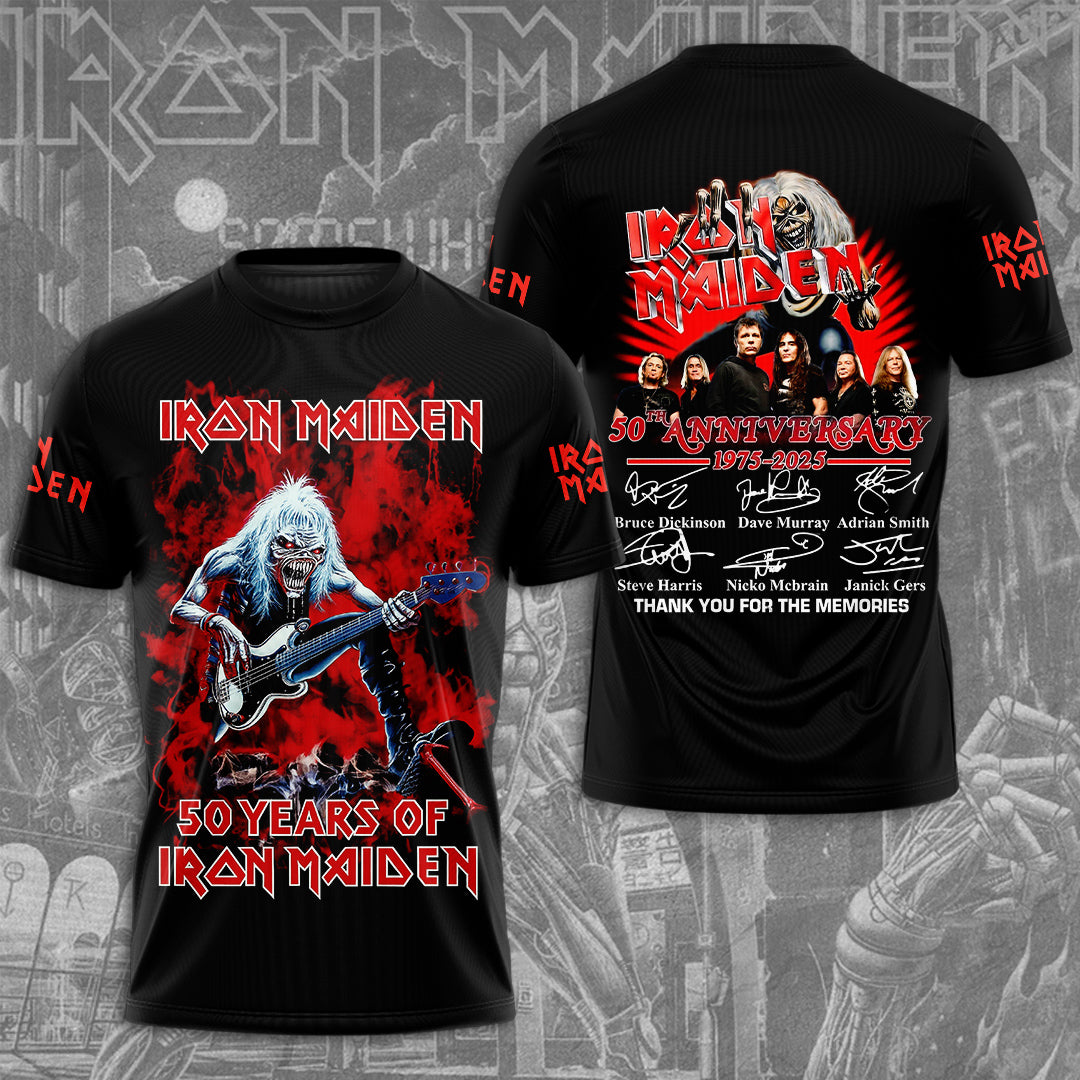Iron Maiden 3D Apparel – TMTHU465