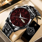 In Flames Alloy Luxury Quartz Watch – TANTN24354