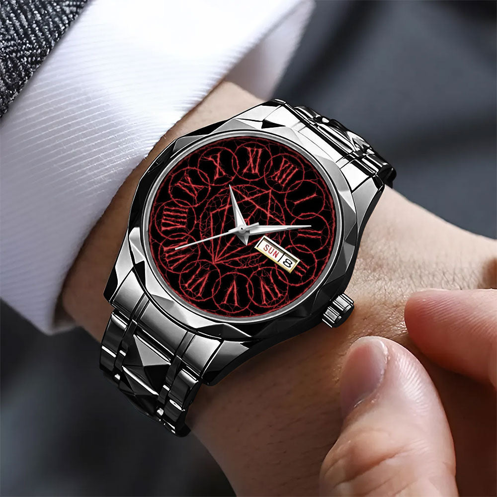 In Flames Alloy Luxury Quartz Watch – TANTN24354