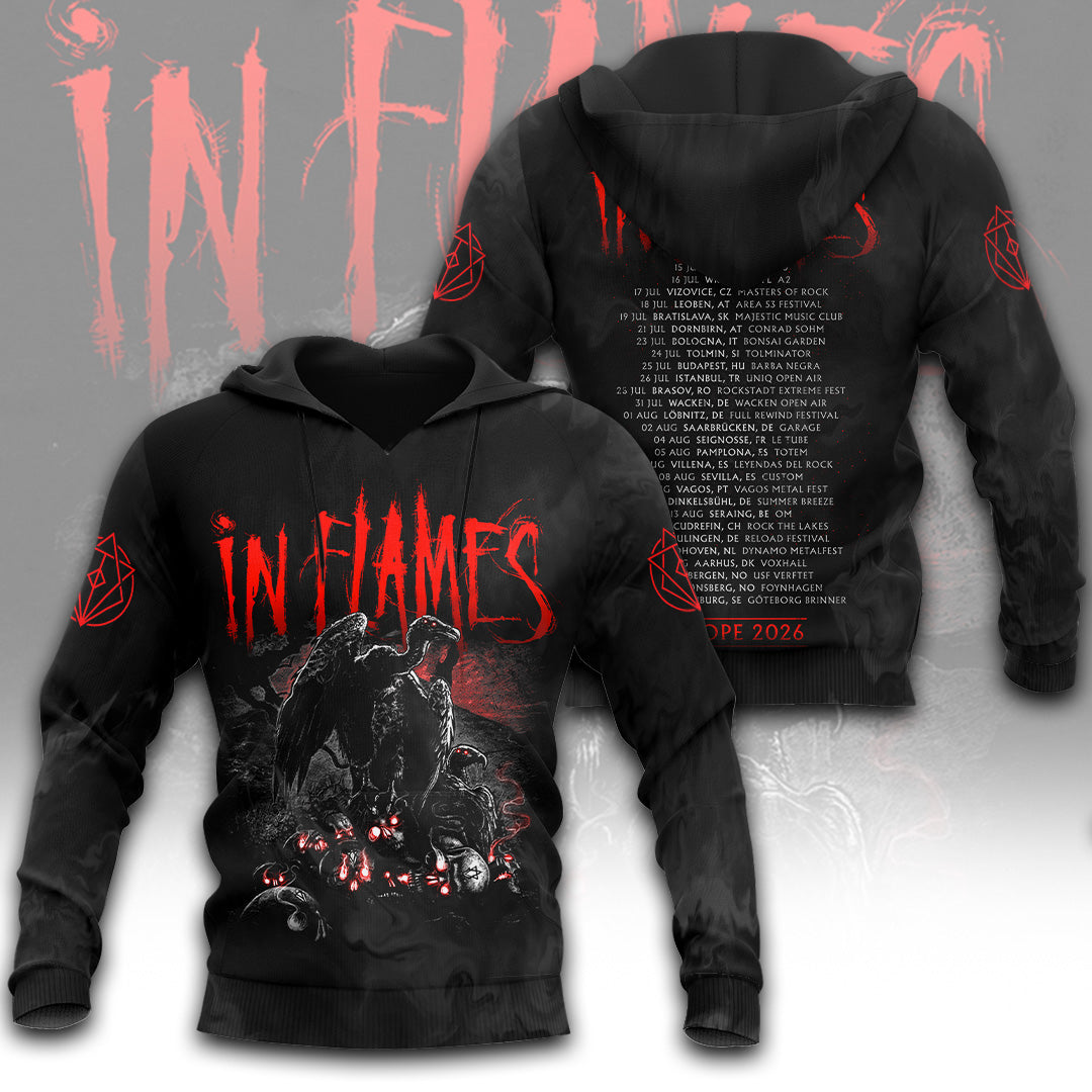 In Flames Tour 2026 3D Apparel – TANTN24351