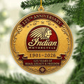 Indian Motorcycle 125th Anniversary Custom Shape 2-side Printed Acrylic Ornament – HOATT26864