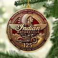 Indian Motorcycle 125th Anniversary Custom Shape 2-side Printed Acrylic Ornament – HOATT26865