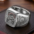 Indian Motorcycle 125th Anniversary 3D Engraved Ring – TMTHU9196