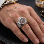 Indian Motorcycle 125th Anniversary 3D Engraved Ring – TMTHU9441