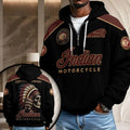 Indian Motorcycle 125th Anniversary 3D Unisex Waffle Hoodie – HOATT20704