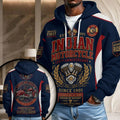 Indian Motorcycle 125th Anniversary 3D Unisex Waffle Hoodie – TMTHU8623