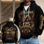 Indian Motorcycle 125th Anniversary 3D Unisex Waffle Hoodie – TMTHU9415
