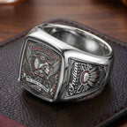 Indian Motorcycle 125th Anniversary 3D Engraved Ring – TMTHU9131