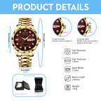 Indian Motorcycle 125th Anniversary Alloy Luxury Quartz Watch – TMTHU8551