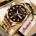 Indian Motorcycle 125th Anniversary Alloy Luxury Quartz Watch – TMTHU8667