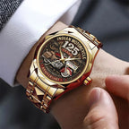 Indian Motorcycle 125th Anniversary Alloy Luxury Quartz Watch – TMTHU8998