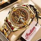 Indian Motorcycle 125th Anniversary Alloy Luxury Quartz Watch – TMTHU9229