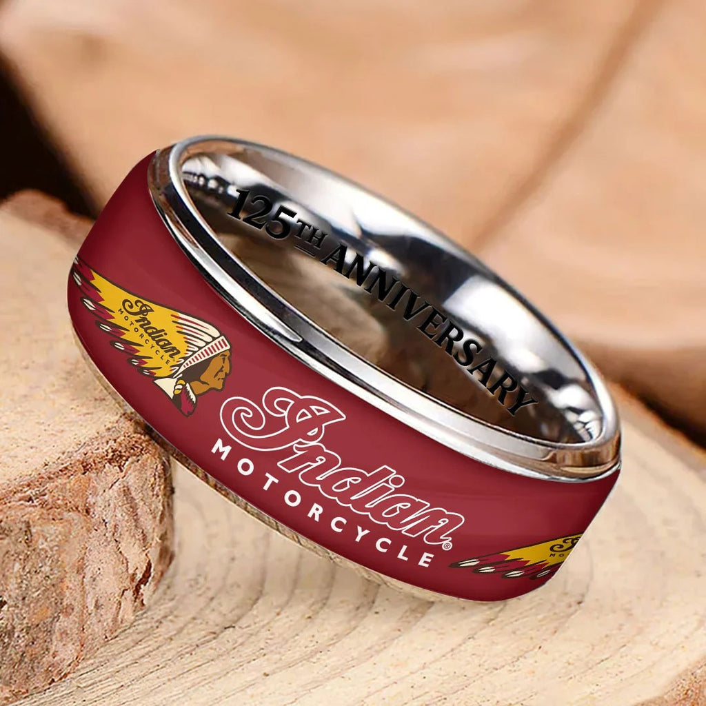 Indian Motorcycle 125th Anniversary Custom Alloy Ring – HOATT20646
