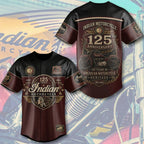 Indian Motorcycle 125th Anniversary Baseball Jersey – TMTHU8943