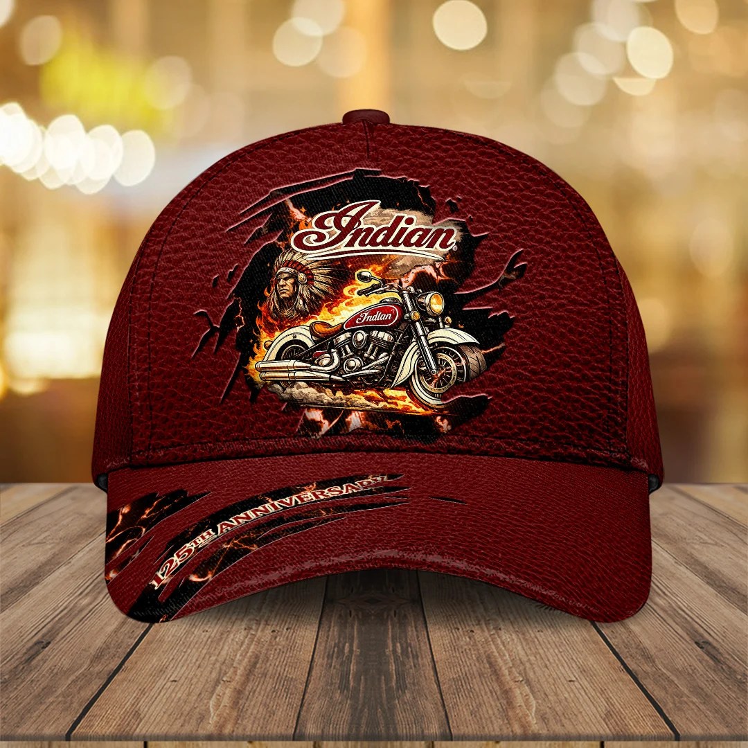 Indian Motorcycle 125th Anniversary Classic Cap – HOATT20396