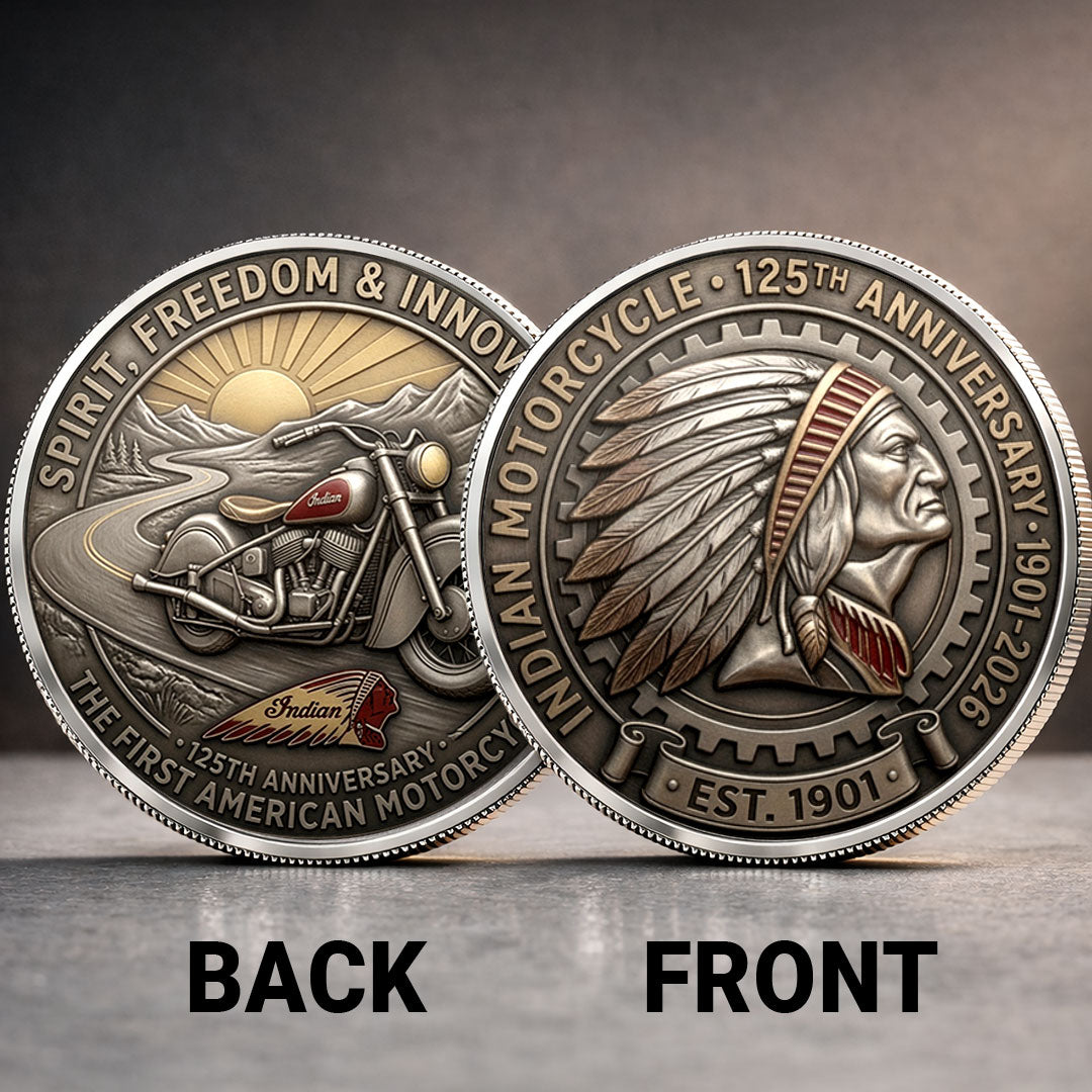 Indian Motorcycle 125th Anniversary Commemorative Coin – TANTN24803