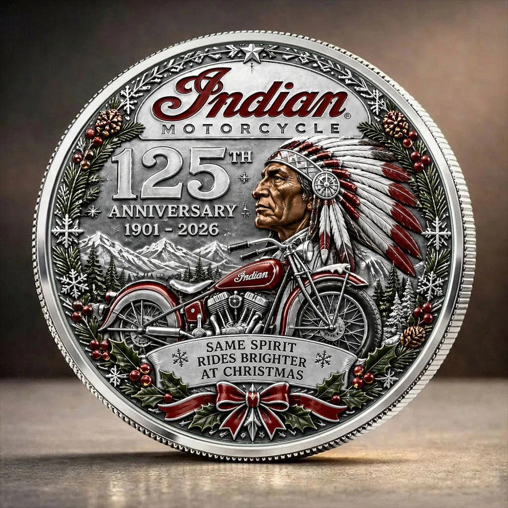 Indian Motorcycle 125th Anniversary Commemorative Coin – TANTN26364