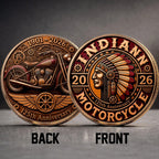 Indian Motorcycle 125th Anniversary Commemorative Coin – TMTHU8657