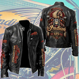 Indian Motorcycle 125th Anniversary Motorcycle Leather Jacket – TMTHU10264