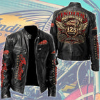 Indian Motorcycle 125th Anniversary Motorcycle Leather Jacket – TMTHU9330