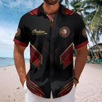 Indian Motorcycle 125th Anniversary Short Sleeve Button-Down Shirt – TMTHU8689