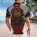 Indian Motorcycle 125th Anniversary Short Sleeve Button-Down Shirt – TMTHU8723
