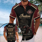Indian Motorcycle 125th Anniversary Short Sleeve Button-Down Shirt – TMTHU8831