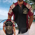 Indian Motorcycle 125th Anniversary Short Sleeve Button-Down Shirt – TMTHU8832
