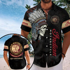 Indian Motorcycle 125th Anniversary Short Sleeve Button-Down Shirt – HOATT20331
