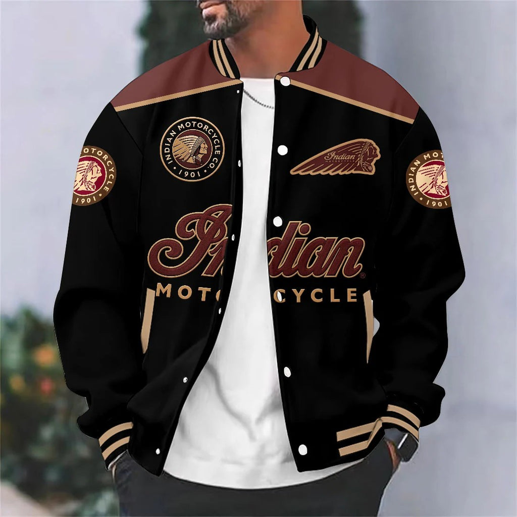 Indian Motorcycle 125th Anniversary Varsity Jacket – HOATT20705