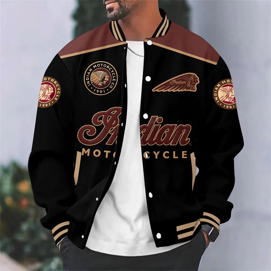 Indian Motorcycle 125th Anniversary Varsity Jacket – HOATT20705
