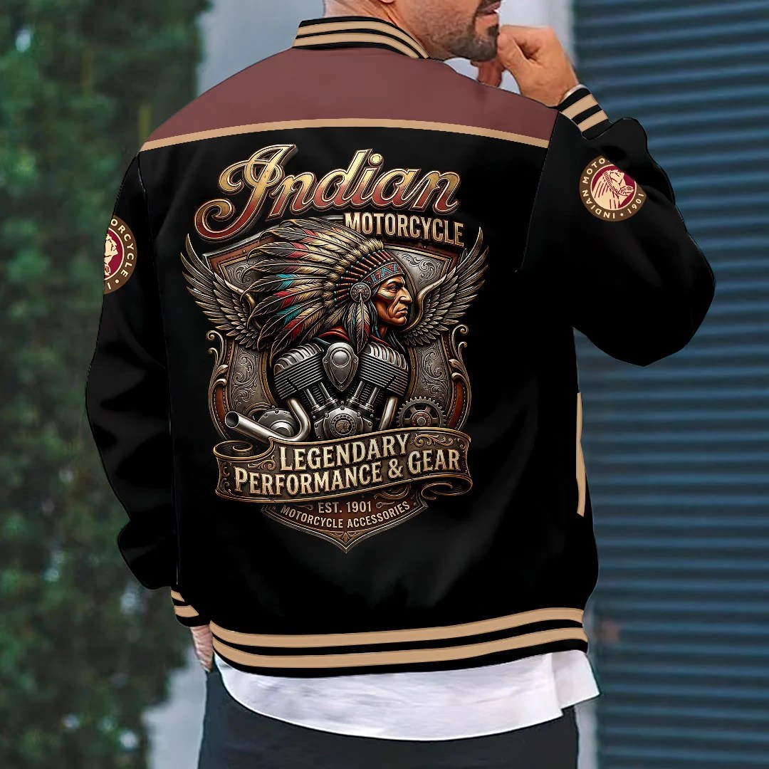 Indian Motorcycle 125th Anniversary Varsity Jacket – HOATT20705