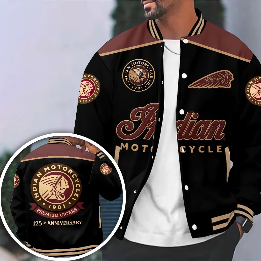 Indian Motorcycle 125th Anniversary Varsity Jacket – HOATT20391