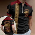 Indian Motorcycle 125th Anniversary Zip Polo Shirt – TMTHU8526