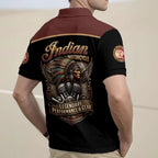 Indian Motorcycle 125th Anniversary Zip Polo Shirt – HOATT20426