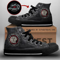 Indian Motorcycle 125th Anniversary High Top Canvas Shoes – TANTN24985