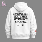 Indiana Fever Everyone Watches Womens Sports Hoodie