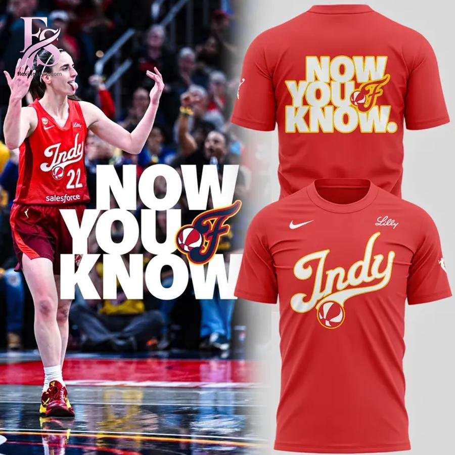 Indiana Fever Now You Know 2026 T-shirt