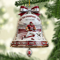 Indiana Hoosiers Football 2025 Big Ten Champions Custom Shape 2-sided Acrylic Ornament – HOATT15031