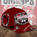 Indiana Hoosiers Football 2025 Big Ten Champions Classic Cap – TMTHU2656
