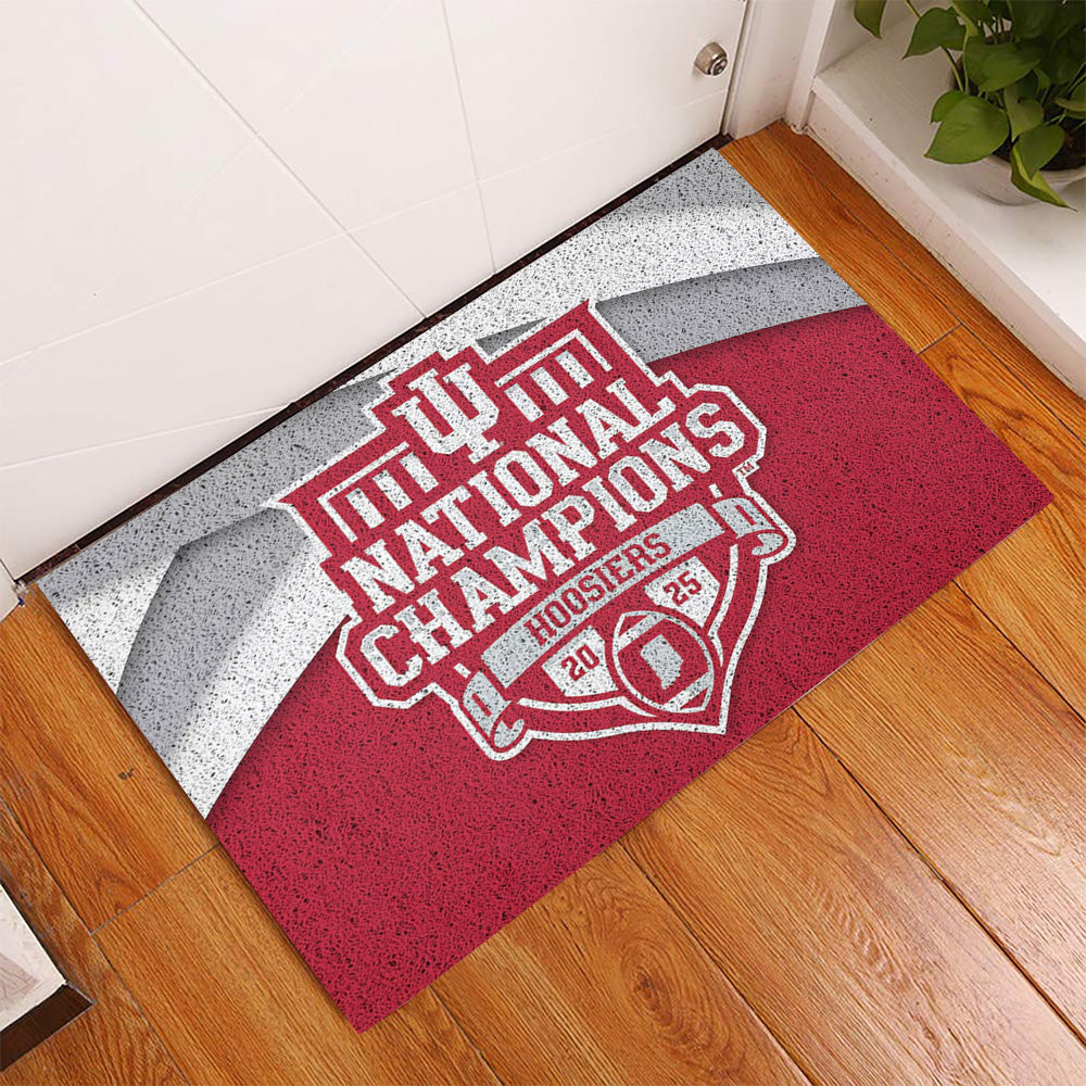Indiana Hoosiers Football 2025 Doormat – TMTHU3382
