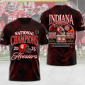 Indiana Hoosiers Football 2025 National Champions 3D Apparel – MAITM14559