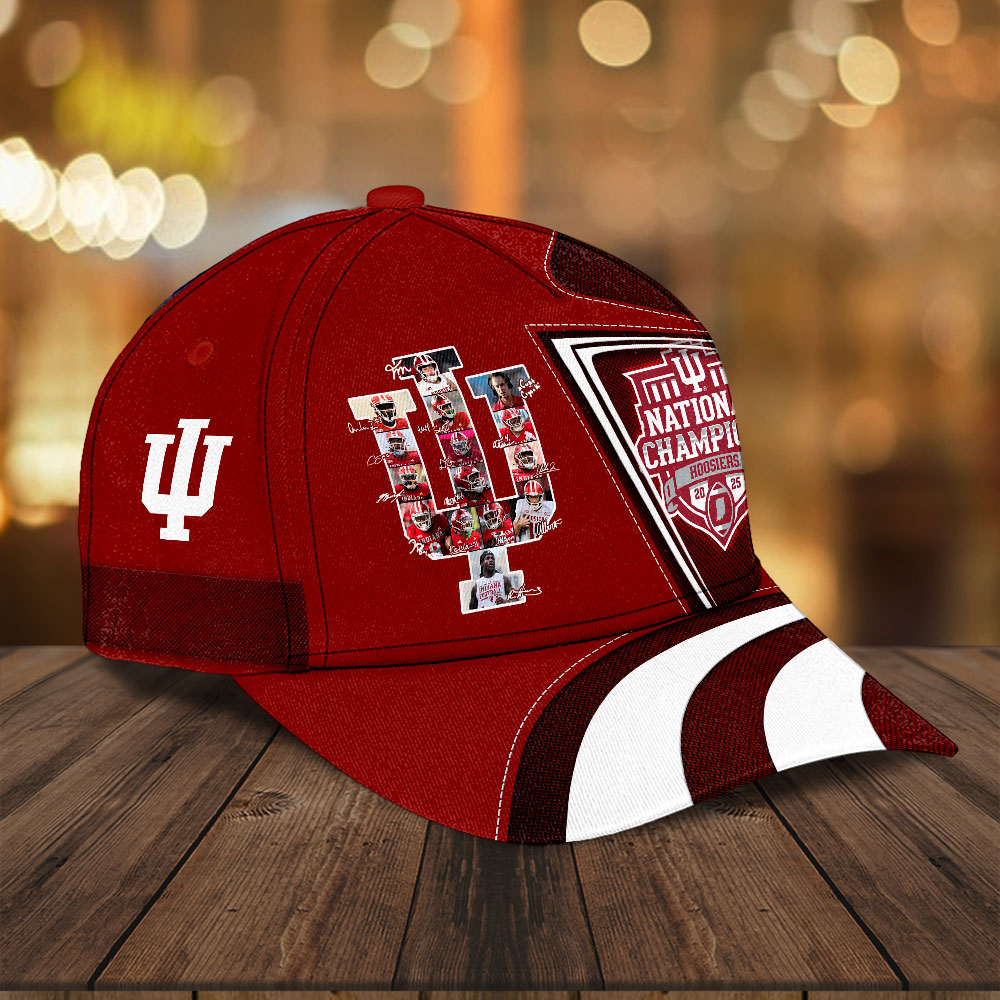 Indiana Hoosiers Football 2025 National Champions Classic Cap – HOATT15801